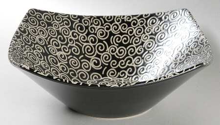 Fiji 8" Individual Square Pasta Bowl
