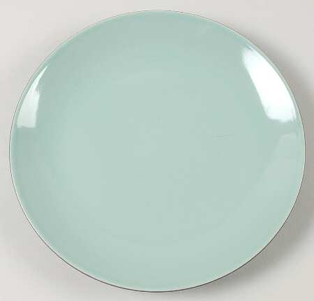 Caribbean Solids Salad Plate
