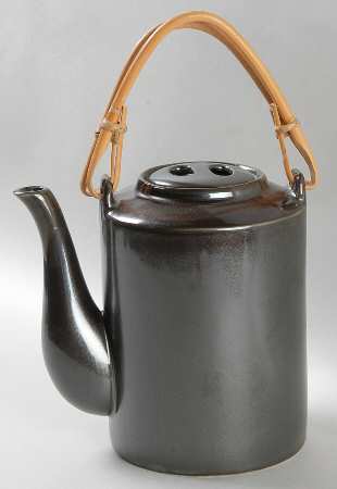 Ebony Teapot & Lid