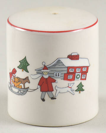 Family Christmas Salt Shaker