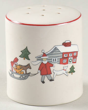 Family Christmas Pepper Shaker