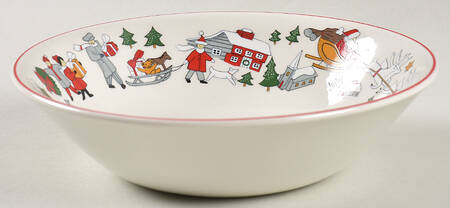 Family Christmas Coupe Cereal Bowl