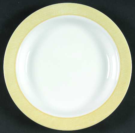 Yellow Linen Rim Soup Bowl