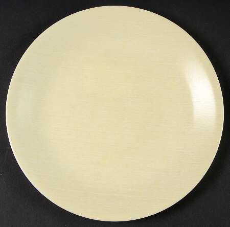 Yellow Linen Salad Plate