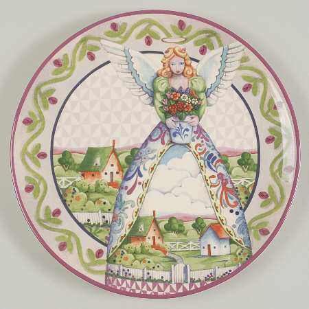 Angels Four Seasons Dinner Plate