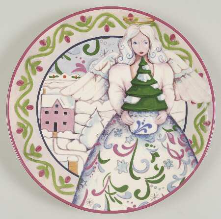 Angels Four Seasons Salad/Dessert Plate