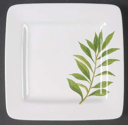 Culinary Herbs Canape Plate