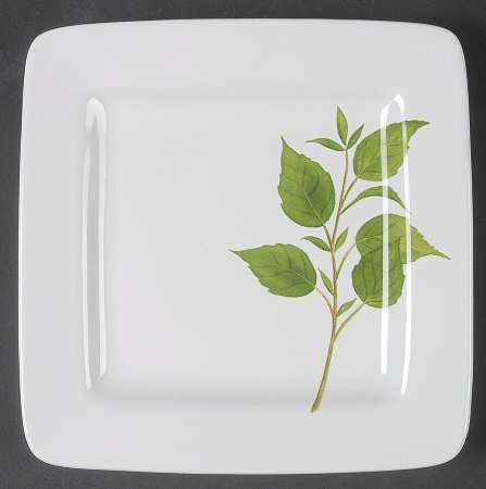 Culinary Herbs Canape Plate