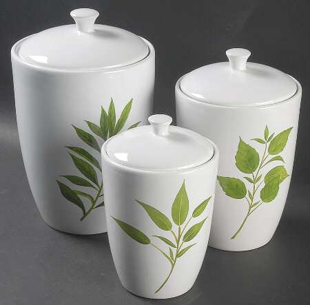 Culinary Herbs (3 Piece) Canister Set (Box Set)