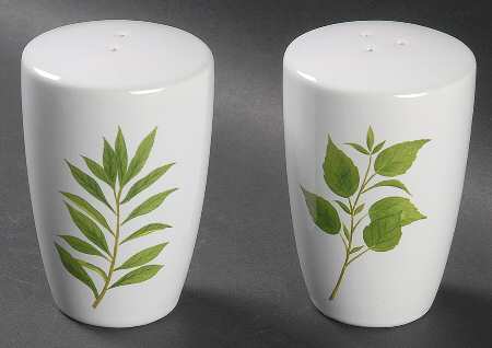 Culinary Herbs Salt & Pepper Set