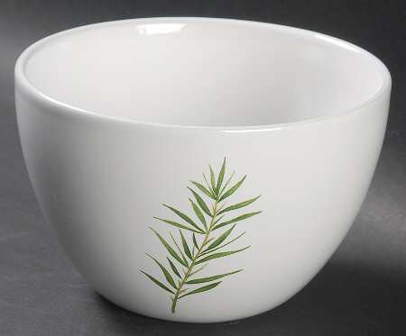 Culinary Herbs Individual Ice Cream Dish