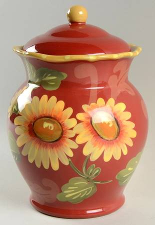 Fiori Extra Large Canister & Lid