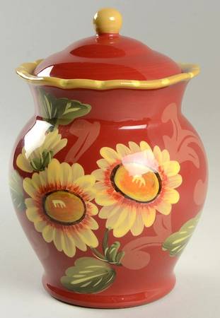 Fiori Large Canister & Lid