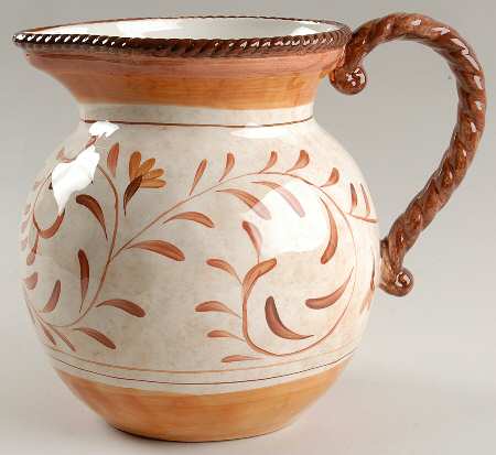 Roman Scrolls 152 Oz Pitcher