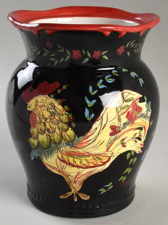 Provence Rooster Large Canister No Lid