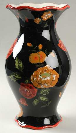 Provence Rooster 12" Vase
