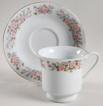 CX412 Footed Cup & Saucer Set