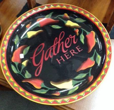 Santa Fe 16" Chop Plate (Round Platter)