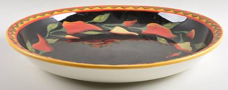 Santa Fe Chip Bowl/Plate for Chip & Dip Set