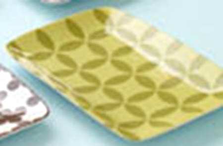 Museo Mundo Diamonds 13" Rectangular Serving Platter