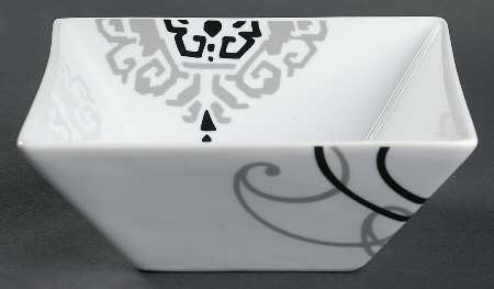 Black and Grey Soup/Cereal Bowl