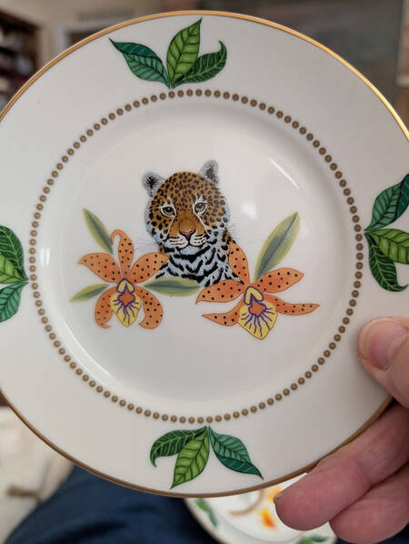 Tropical Canape Plate
