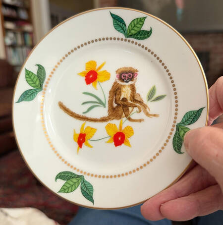 Tropical Canape Plate