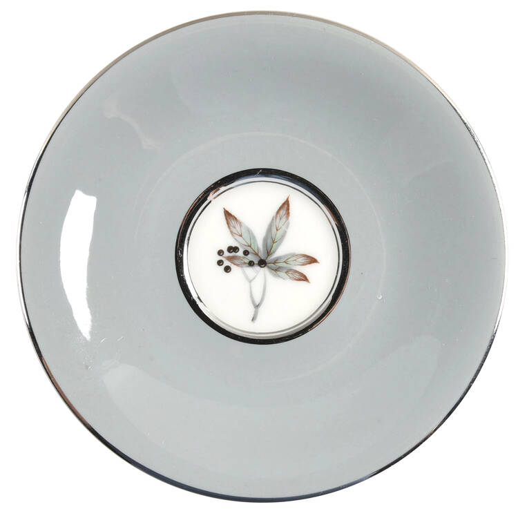 Woodmere (Platinum Trim) Saucer for Demitasse Cup