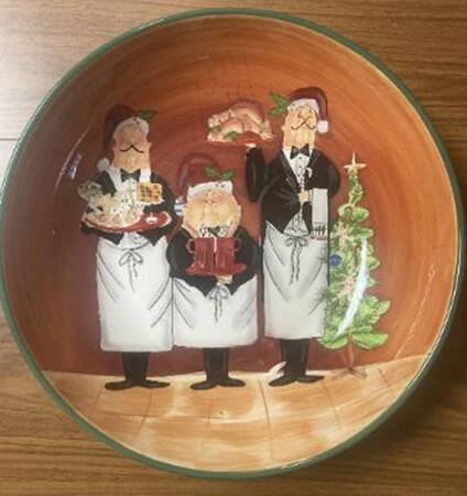 Tis the Season 13" Pasta Serving Bowl
