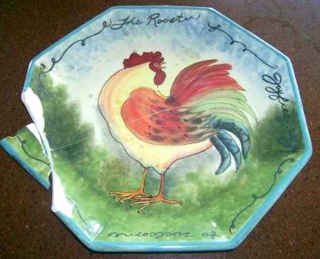 Rooster, The Dinner Plate