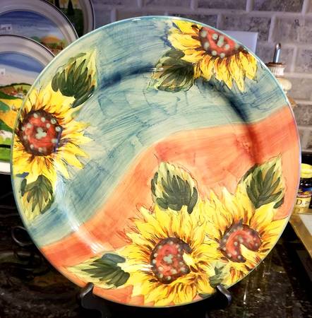 Sunflower Dinner Plate