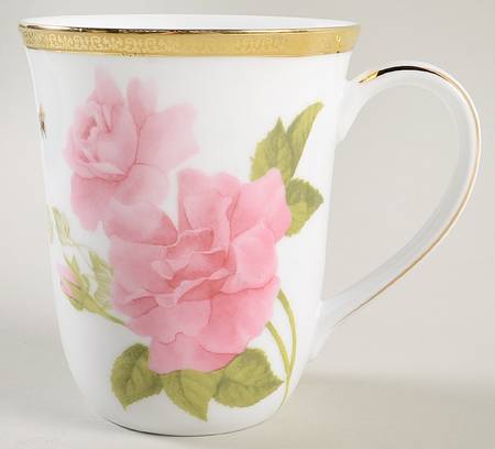Rose Buffet Gold Mug