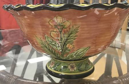 West Indies 10" Large Salad Serving Bowl