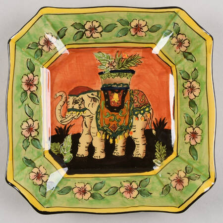 West Indies Salad Plate