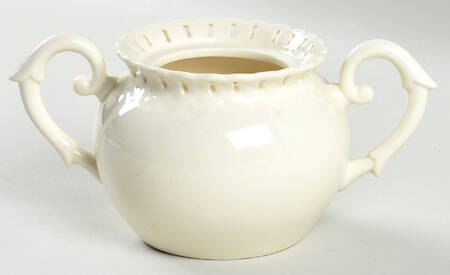 Heirloom Cream Sugar Bowl No Lid
