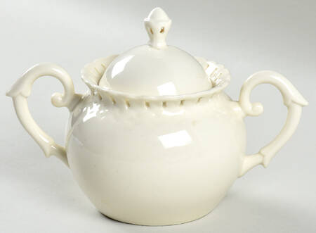 Heirloom Cream Sugar Bowl & Lid