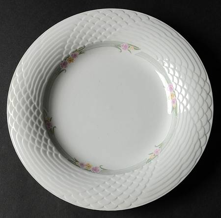 Emerald (Platinum Trim) Luncheon Plate