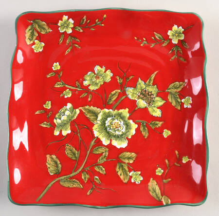 Red Floral by Maxcera Corp