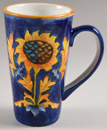 Tuscan Sunflower Latte Mug