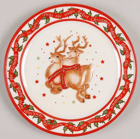 Twas the Night Before Christmas Wall Plate
