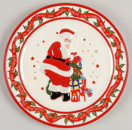 Twas the Night Before Christmas Wall Plate