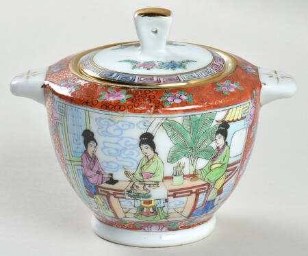 CX443 Sugar Bowl & Lid