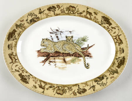 Tanzania 14" Oval Serving Platter