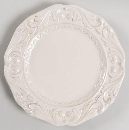 Venetian Ivory Salad/Dessert Plate