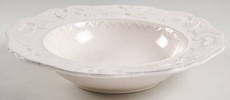 Venetian Ivory Large Rim Soup Bowl by Certified International