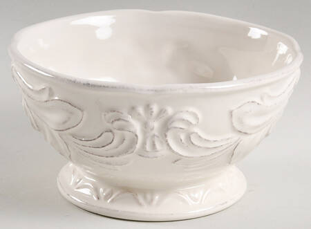 Venetian Ivory Individual Ice Cream Dish by Certified International