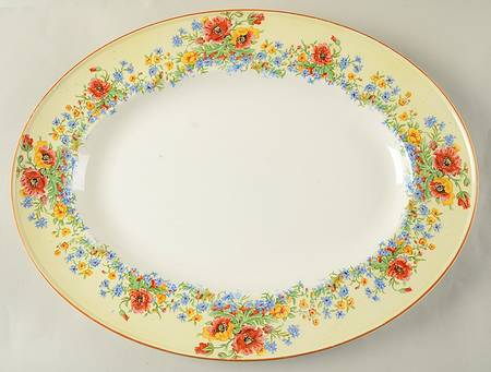 CRD214 16" Oval Serving Platter