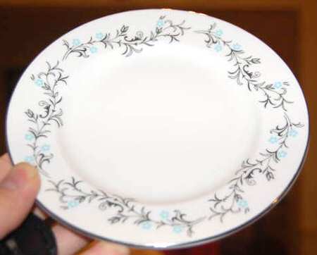 Bridal Wreath Bread & Butter Plate