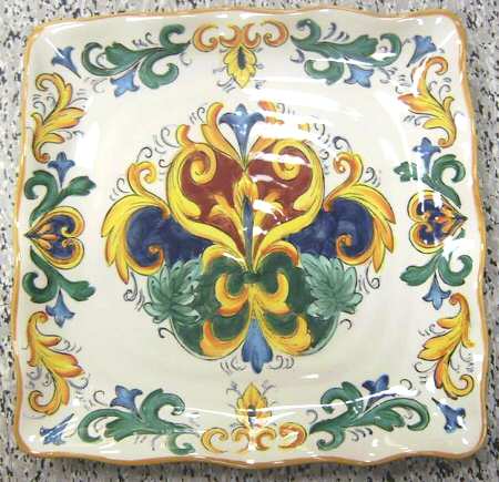 Alhambra Square Dinner Plate