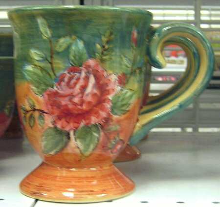 Terra Pink Rose Mug